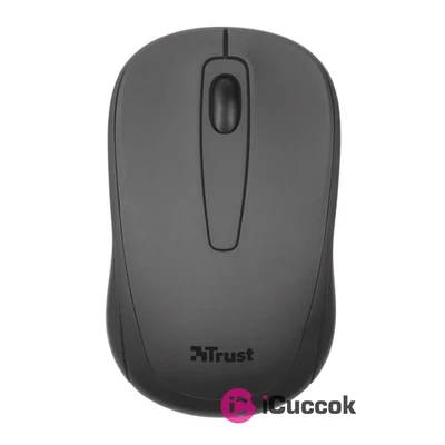 Trust Ziva Compact vezeték nélküli fekete egér