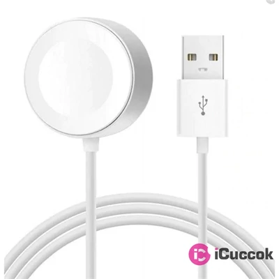 Usams CC64WH01 vezeték nélküli Apple Watch töltő fehér