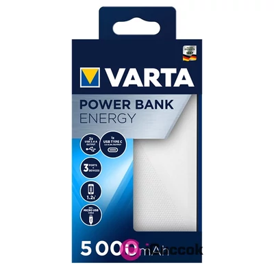 Varta 57975101111 5000mAh Portable Power Bank