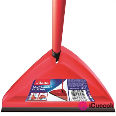 Vileda szélesszájú hosszúnyelű szemeteslapát