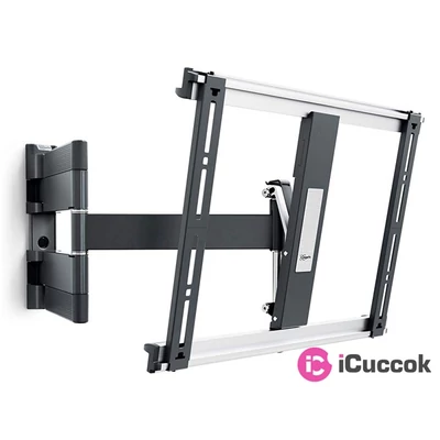 Vogels THIN445BK 26"-55" VESA 400x400 dönthető és forgatható fekete fali konzol