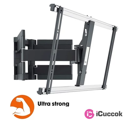 Vogels THIN550 40"-100" VESA 600x400 dönthető és forgatható fehér fali konzol