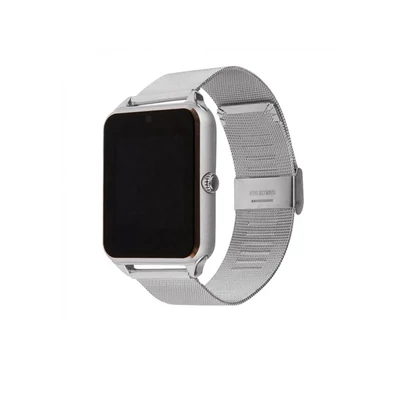 iTotal SwatchS fémszíjas ezüst okosóra
