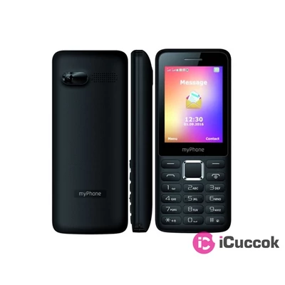 myPhone 6310 2G 2,4" Dual SIM fekete mobiltelefon