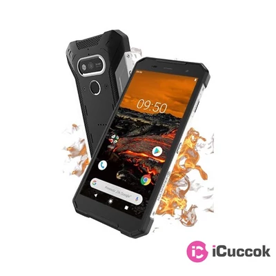 HAMMER Explorer 5,72" LTE 3/32GB Dual SIM fekete-ezüst csepp-, por- és ütésálló okostelefon