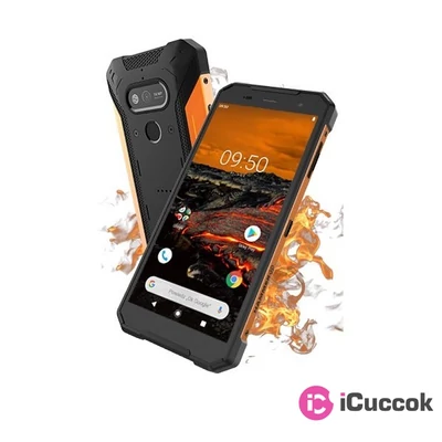 HAMMER Explorer 5,72" LTE 3/32GB Dual SIM fekete-narancs csepp-, por- és ütésálló okostelefon