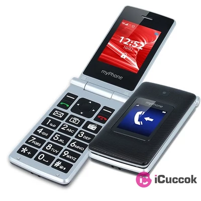 myPhone Tango 2,4" Dual SIM fekete mobiltelefon