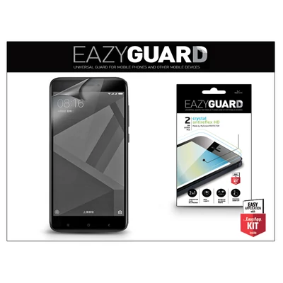 Xiaomi Redmi 4X képernyővédő fólia - 2 db/csomag (Crystal/Antireflex HD)