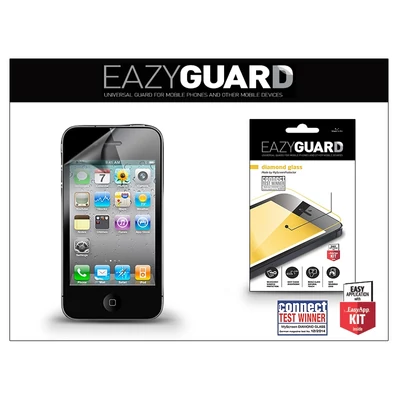 Apple iPhone 4/4S gyémántüveg képernyővédő fólia - 1 db/csomag (Diamond Glass)