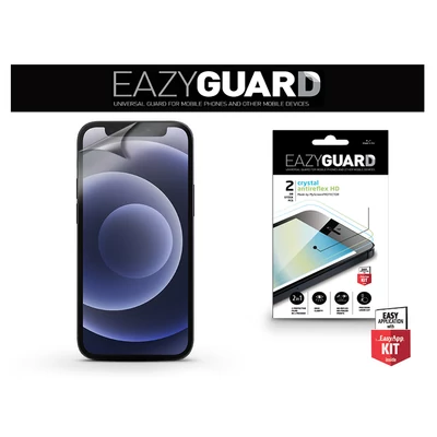 Apple iPhone 12 Mini képernyővédő fólia - 2 db/csomag (Crystal/Antireflex HD)