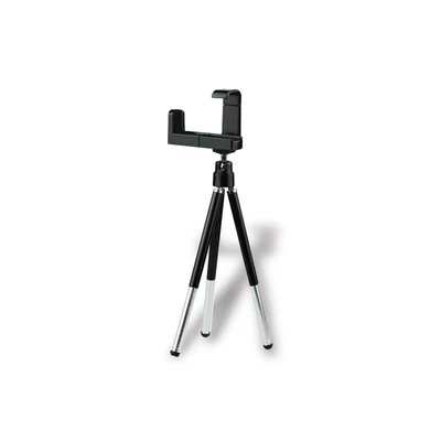 Univerzális Smartphone Tripod fotó állvány - Fly 2120 - fekete