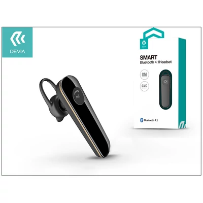 Devia Smart Bluetooth headset v4.1 - MultiPoint - Music Streaming - black