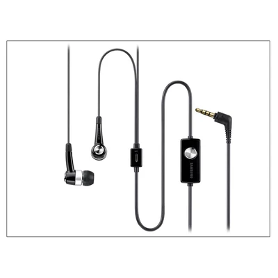 Samsung gyári felvevős sztereó J.B. szett - AAEP434EBEC - 3,5 mm jack - fekete csatlakozós