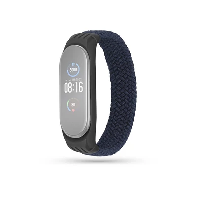 Xiaomi Mi Smart Band 5/Mi Smart Band 6 aktivitásmérőhöz csuklópánt - Loop - sötétkék