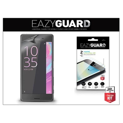 Sony Xperia X (F5121) képernyővédő fólia - 2 db/csomag (Crystal/Antireflex HD)