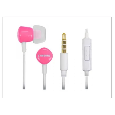Samsung gyári sztereó J.B. szett - EHS62ASN pink - 3,5 mm jack - fehér csatlakozós