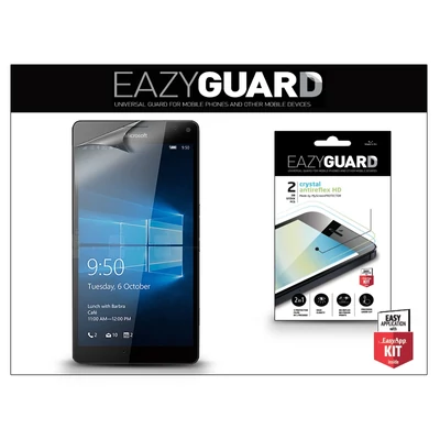 Microsoft Lumia 950 XL képernyővédő fólia - 2 db/csomag (Crystal/Antireflex HD)