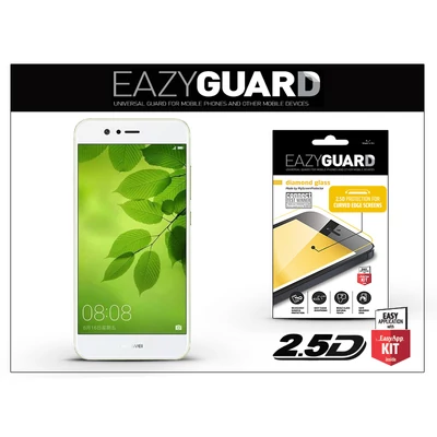 Huawei Nova 2 gyémántüveg képernyővédő fólia - Diamond Glass 2.5D Fullcover - fehér