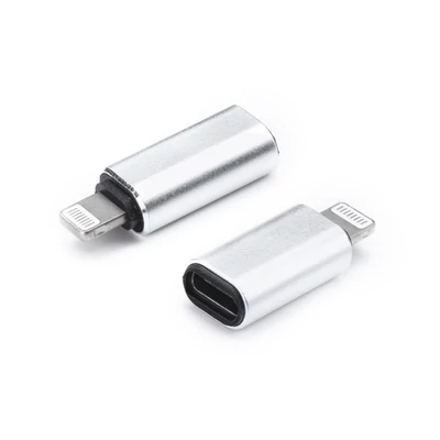 Lightning - USB Type-C adapter - ezüst