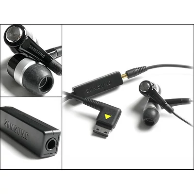 Samsung G600/M600 gyári sztereó J.B. szett - AAEP433SBEC + AARM021 black (csomagolás nélküli)