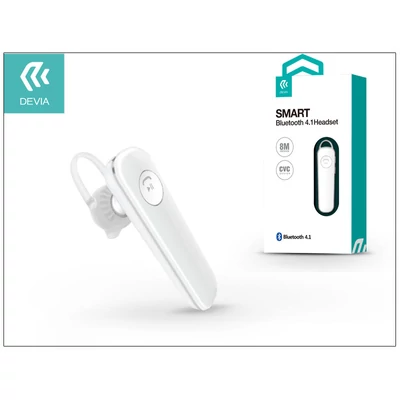 Devia Smart Bluetooth headset v4.1 - MultiPoint - Music Streaming - white