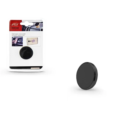 Univerzális mágneses PDA/GSM öntapadós autós tartó - Fly C1557C - fekete