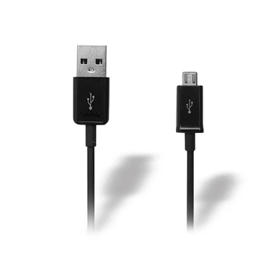 Samsung gyári micro USB adat- és töltőkábel - ECB-DU5ABE black (ECO csomagolás)