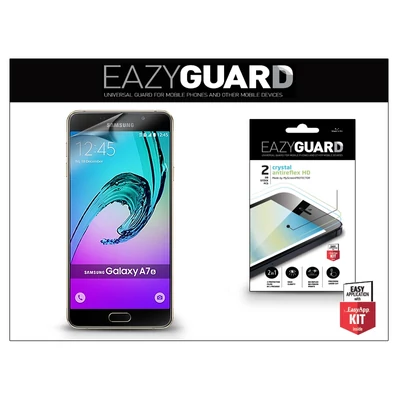 Samsung A710F Galaxy A7 (2016) képernyővédő fólia - 2 db/csomag (Crystal/Antireflex HD)
