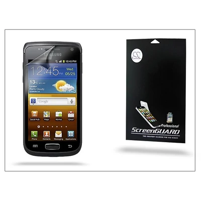 Samsung i8150 Galaxy W képernyővédő fólia - Clear - 1 db/csomag