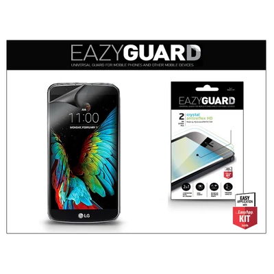 LG K10 K420N képernyővédő fólia - 2 db/csomag (Crystal/Antireflex HD)