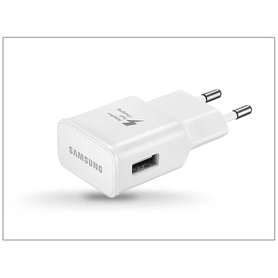 Samsung gyári USB hálózati töltő adapter - 5V/2A - EP-TA20EWE white - Adaptive Fast Charging (ECO csomagolás)
