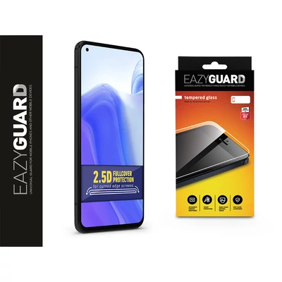 Xiaomi Mi 10T/Mi 10T Pro gyémántüveg képernyővédő fólia - Diamond Glass 2.5D Fullcover - fekete