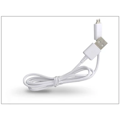 Samsung gyári micro USB adat- és töltőkábel 80 cm-es vezetékkel - ECB-DU2EWE white (csomagolás nélküli)