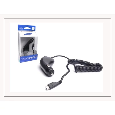 Samsung gyári micro USB szivargyújtós töltő - 5V/0,7A - CAD300UBEC