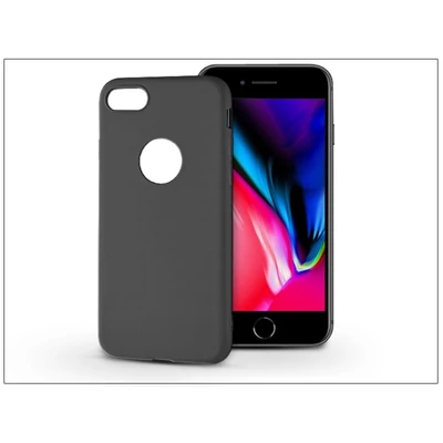 Apple iPhone 8 szilikon hátlap - Soft - fekete