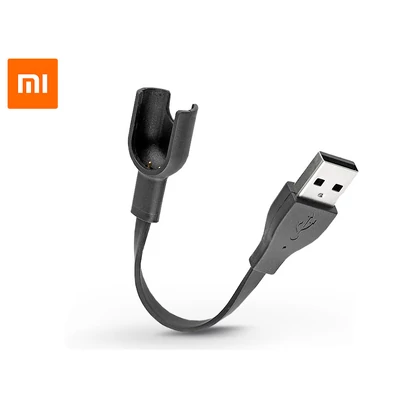 Xiaomi Mi Band 3 gyári USB töltőkábel - fekete