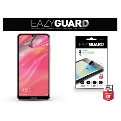 Huawei Y7 (2019)/Y7 Prime (2019) képernyővédő fólia - 2 db/csomag (Crystal/Antireflex HD) 
