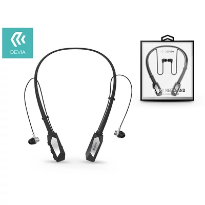 Devia Sport Bluetooth sztereó fülhallgató v4.1 - Kucky Neckband - black