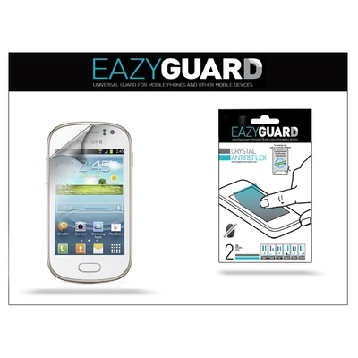Samsung S6810 Galaxy Fame képernyővédő fólia - 2 db/csomag (Crystal/Antireflex)