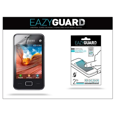 Samsung S5220 Star 3//S5222 képernyővédő fólia - 2 db/csomag (Crystal/Antireflex)
