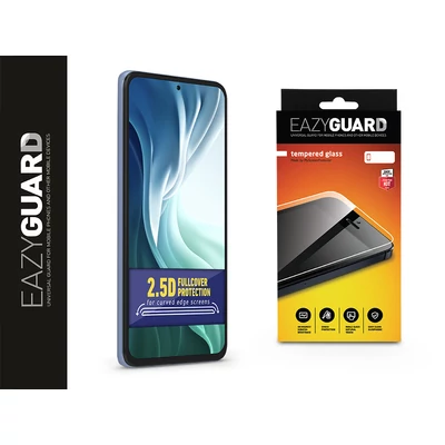 Xiaomi Mi 11i 5G/Poco F3 gyémántüveg képernyővédő fólia - Diamond Glass 2.5D Fullcover - fekete