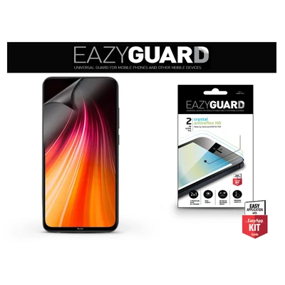 Xiaomi Redmi Note 8 képernyővédő fólia - 2 db/csomag (Crystal/Antireflex HD)