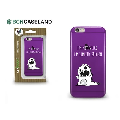 Apple iPhone 7 Plus/iPhone 8 Plus szilikon hátlap - BCN Caseland Limited Edition - lila