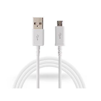 Samsung gyári micro USB adat- és töltőkábel 1,5 m-es vezetékkel - ECB-DU4EWE white (ECO csomagolás)