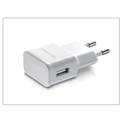 Samsung gyári USB hálózati töltő adapter - 5V/1A - ETA0U81EWE white (ECO csomagolás)