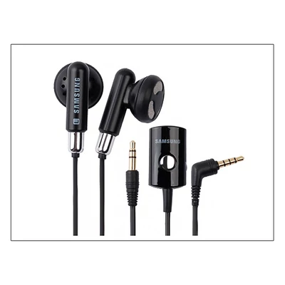 Samsung gyári felvevős sztereó J.B. szett - AEP203SBK+AARM040JBE (csomagolás nélküli) - 3,5 mm jack - fekete csatlakozós