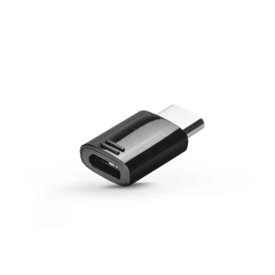 Samsung gyári micro USB - USB Type-C adapter - EE-GG970/GH98-40218A - black (ECO csomagolás)