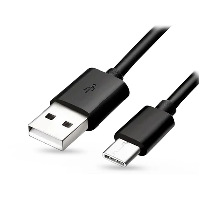 Samsung gyári USB - USB Type-C adat- és töltőkábel 1 m-es vezetékkel - EP-DG970BBE Type-C - black (ECO csomagolás)
