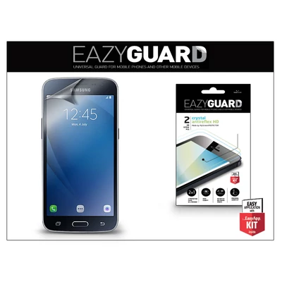 Samsung SM-J210F Galaxy J2 (2016) képernyővédő fólia - 2 db/csomag (Crystal/Antireflex HD)