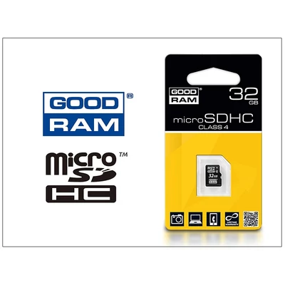 32 GB microSDHC™ Class 4 memóriakártya